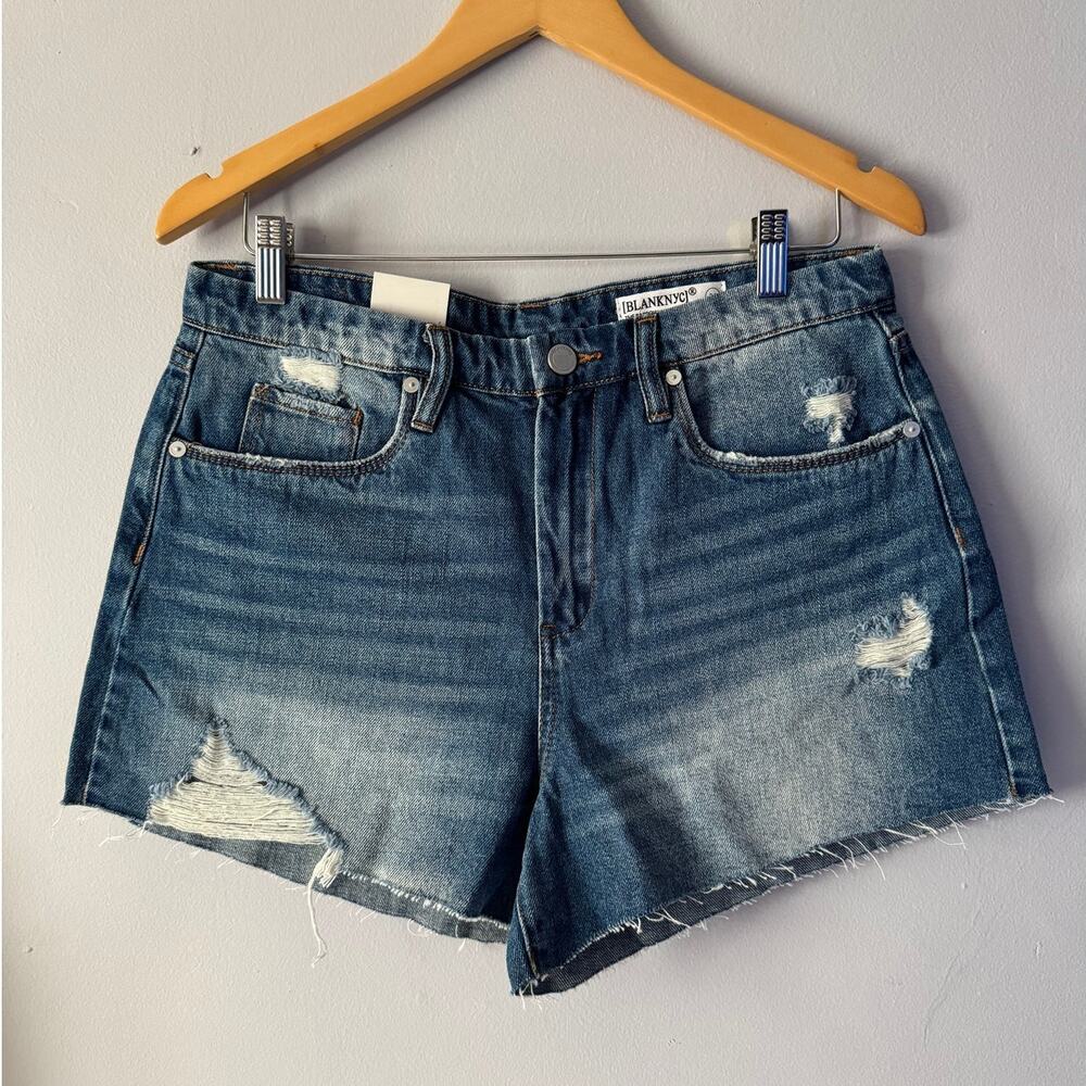New BlankNYC The Barrow Vintage High-Rise Short in Ground Rules Women's Size 30